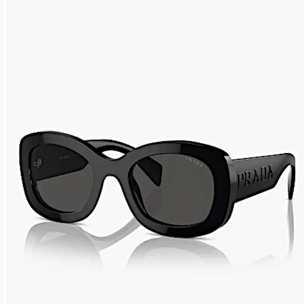 55mm Oval Sunglasses Prada